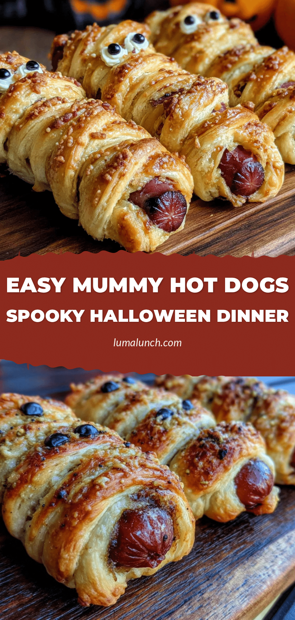 mummy hot dogs recipe