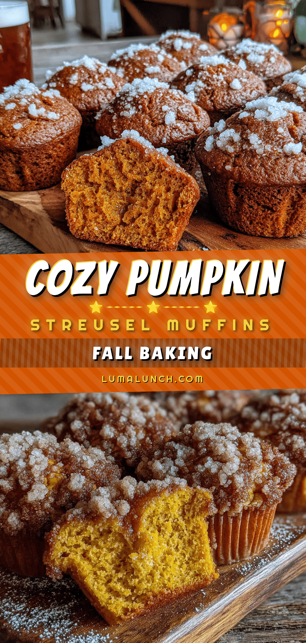 pumpkin streusel muffins recipe