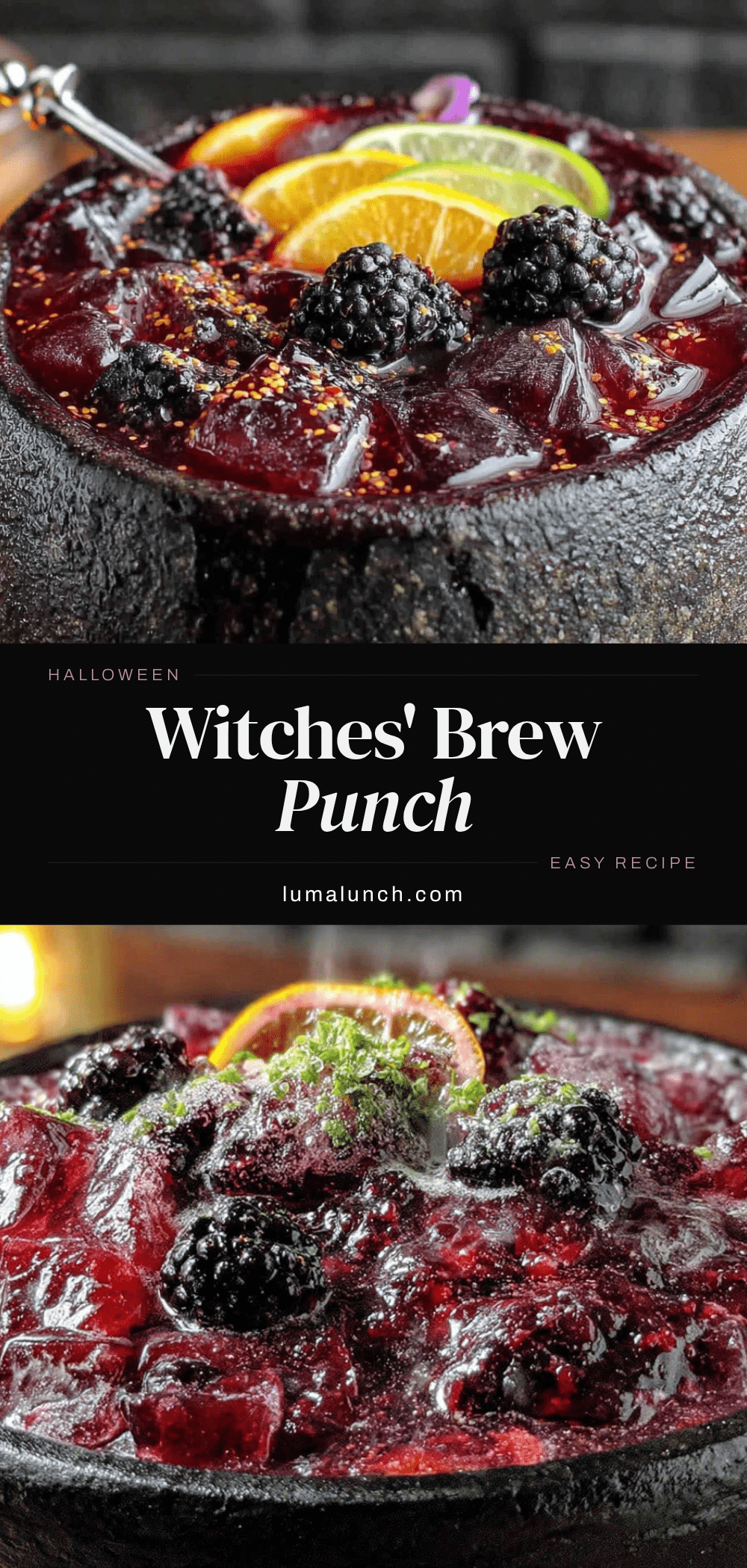 purple witches brew halloween punch recipe