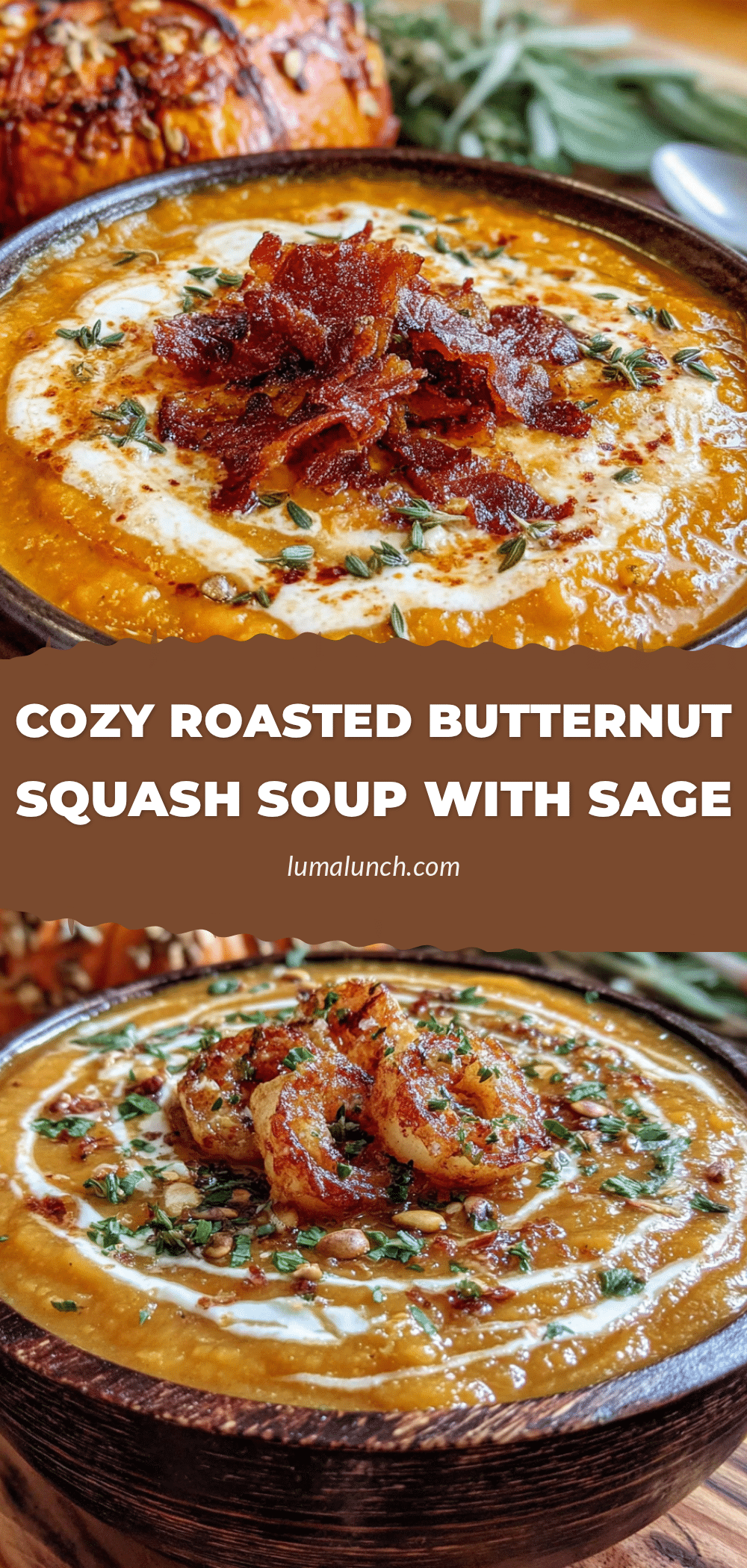 roasted butternut squash soup with sage recipe