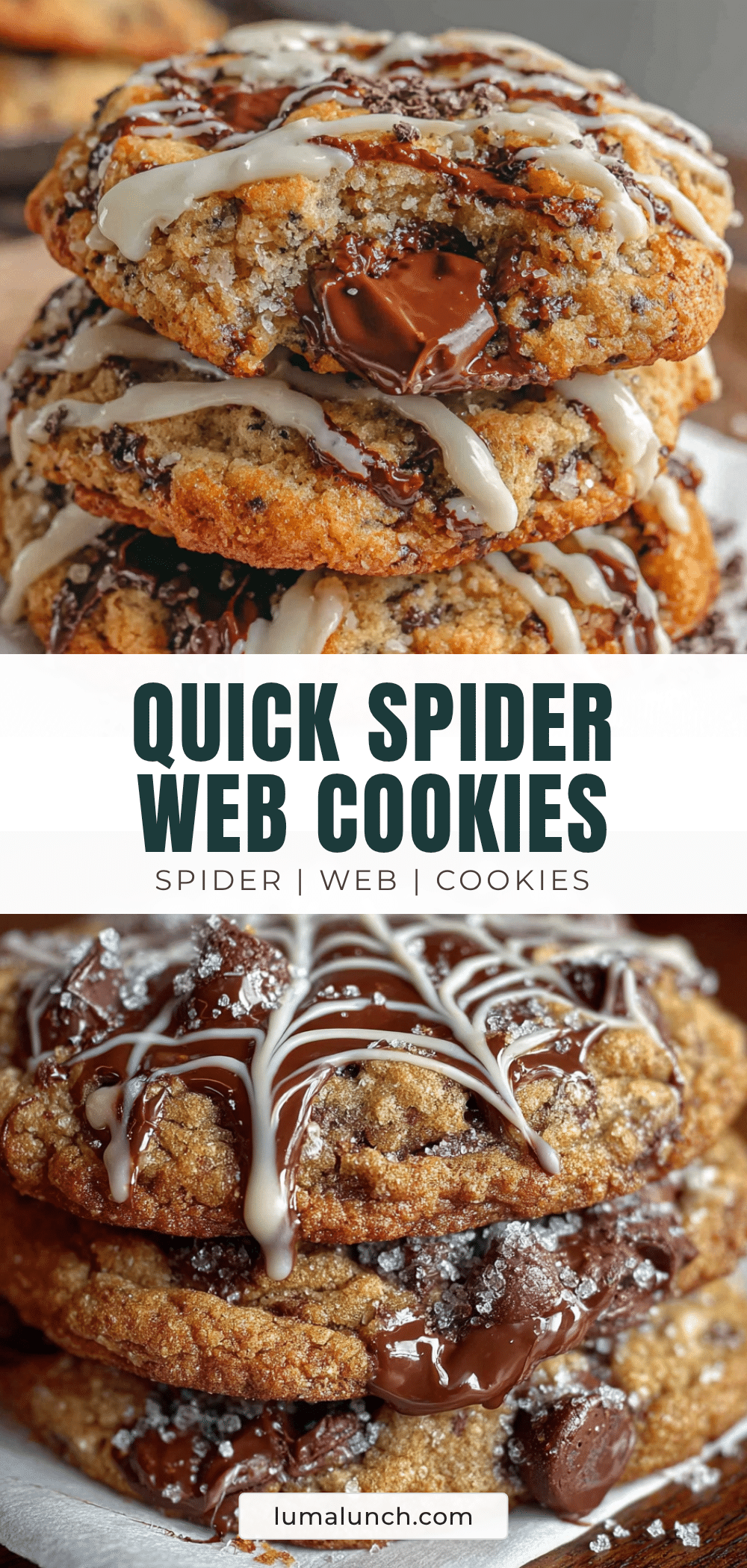 spider web chocolate chip cookies recipe